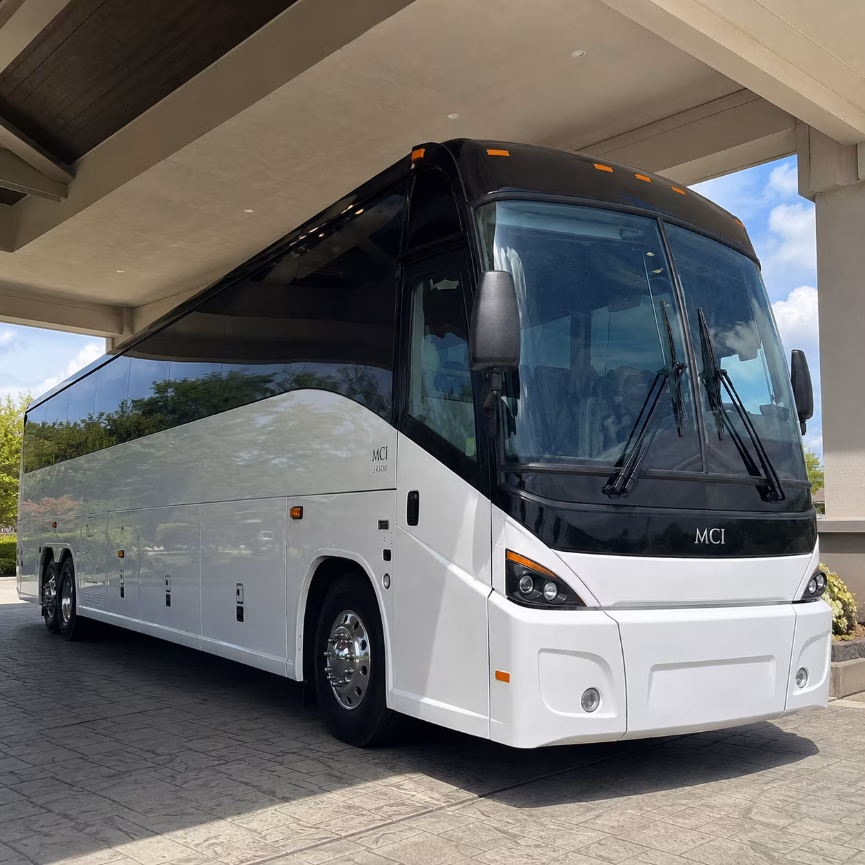 charter buses for conferences and events at the lubbock civic center