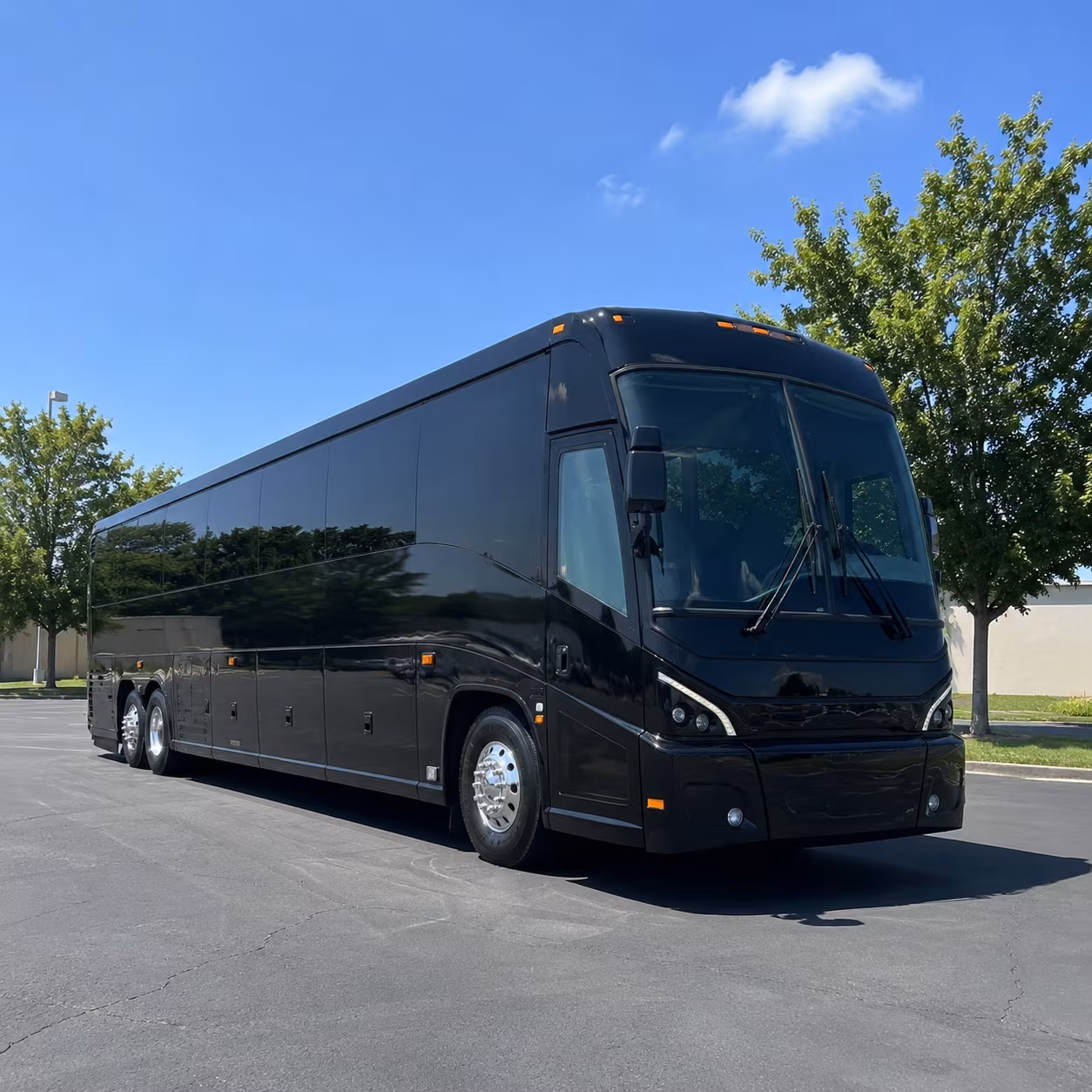 charter buses for texas tech university corporate and recruiting events