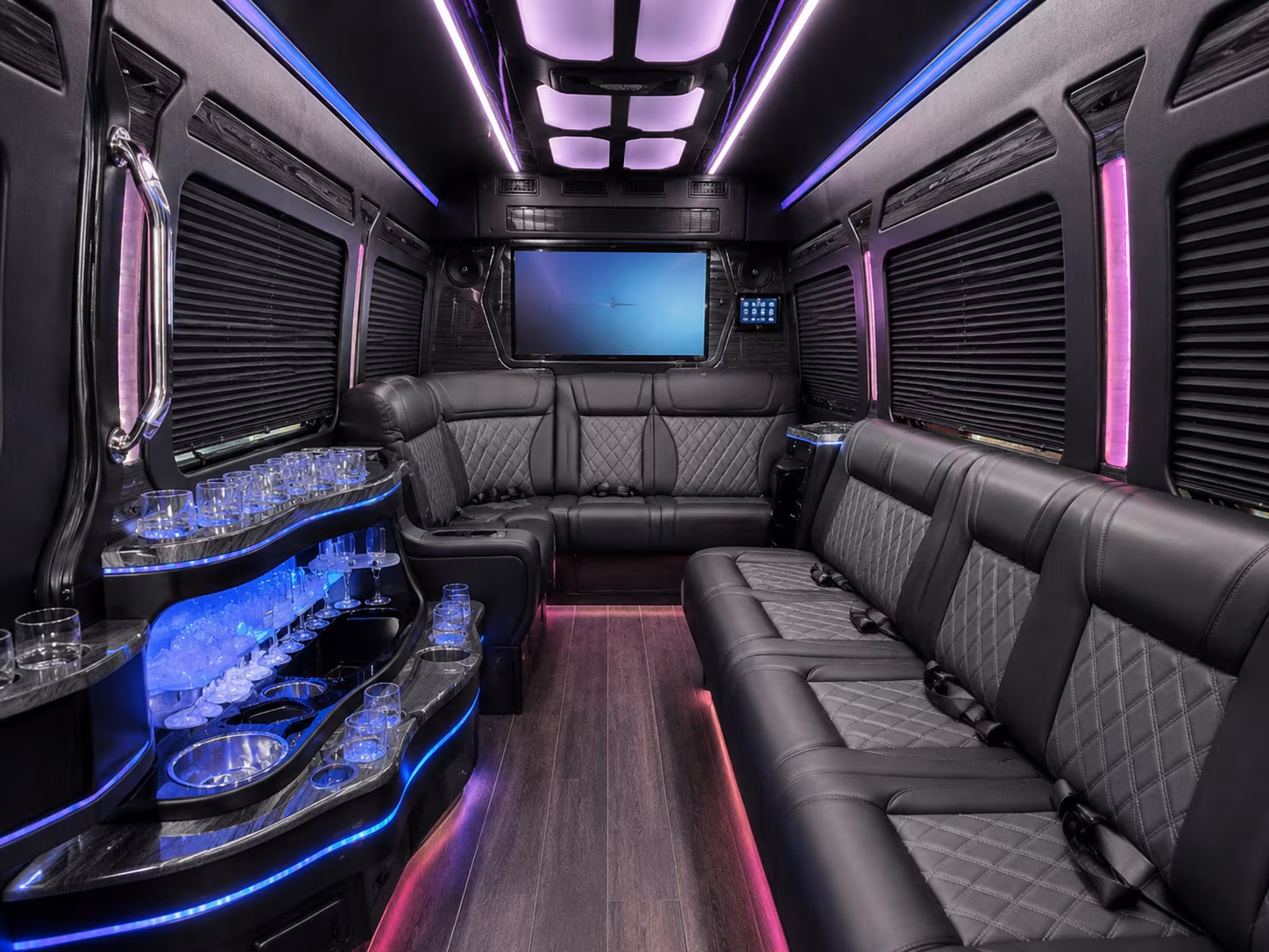 corporate event and conference shuttle buses in lubbock