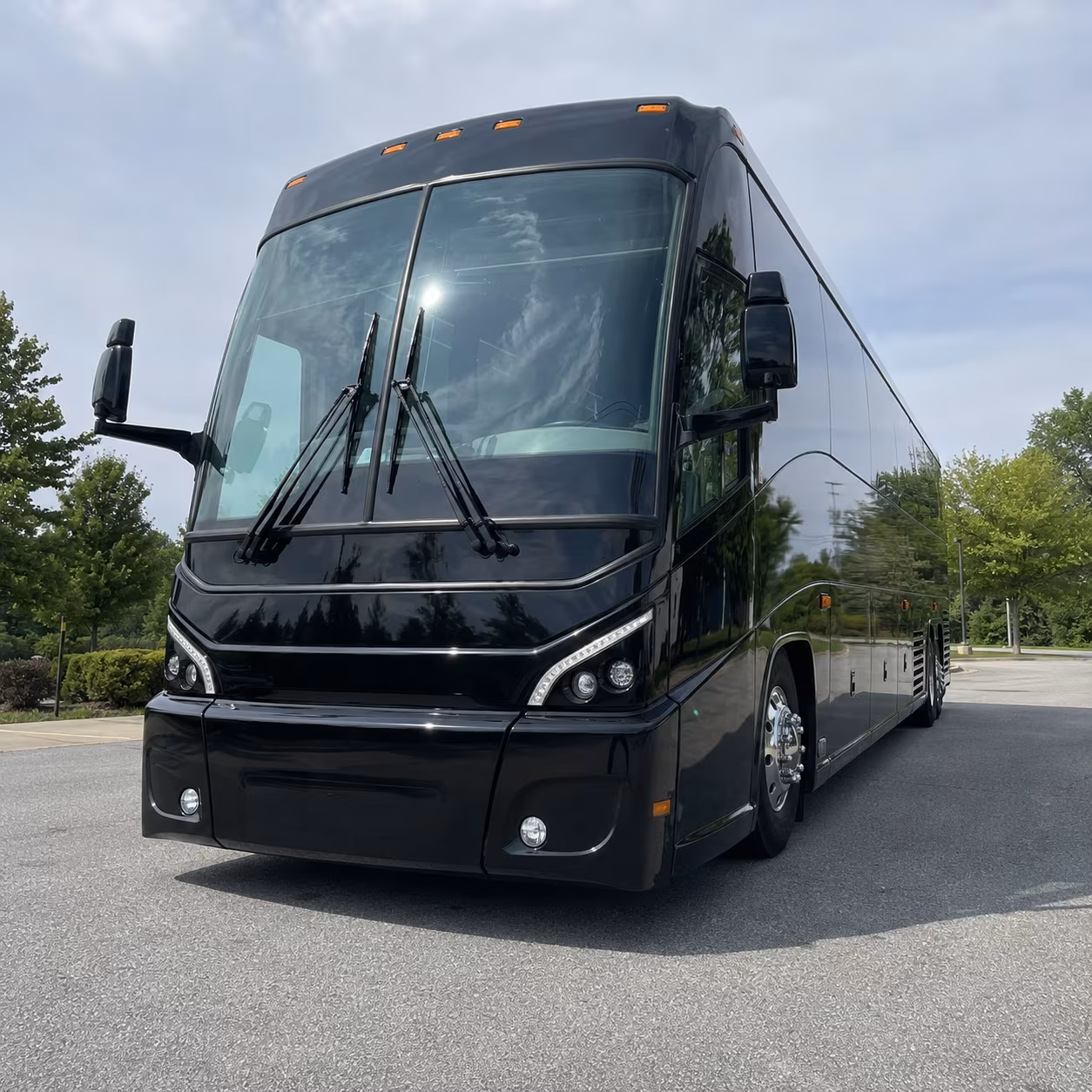 long distance charter buses for red raiders away games and big 12 road trips