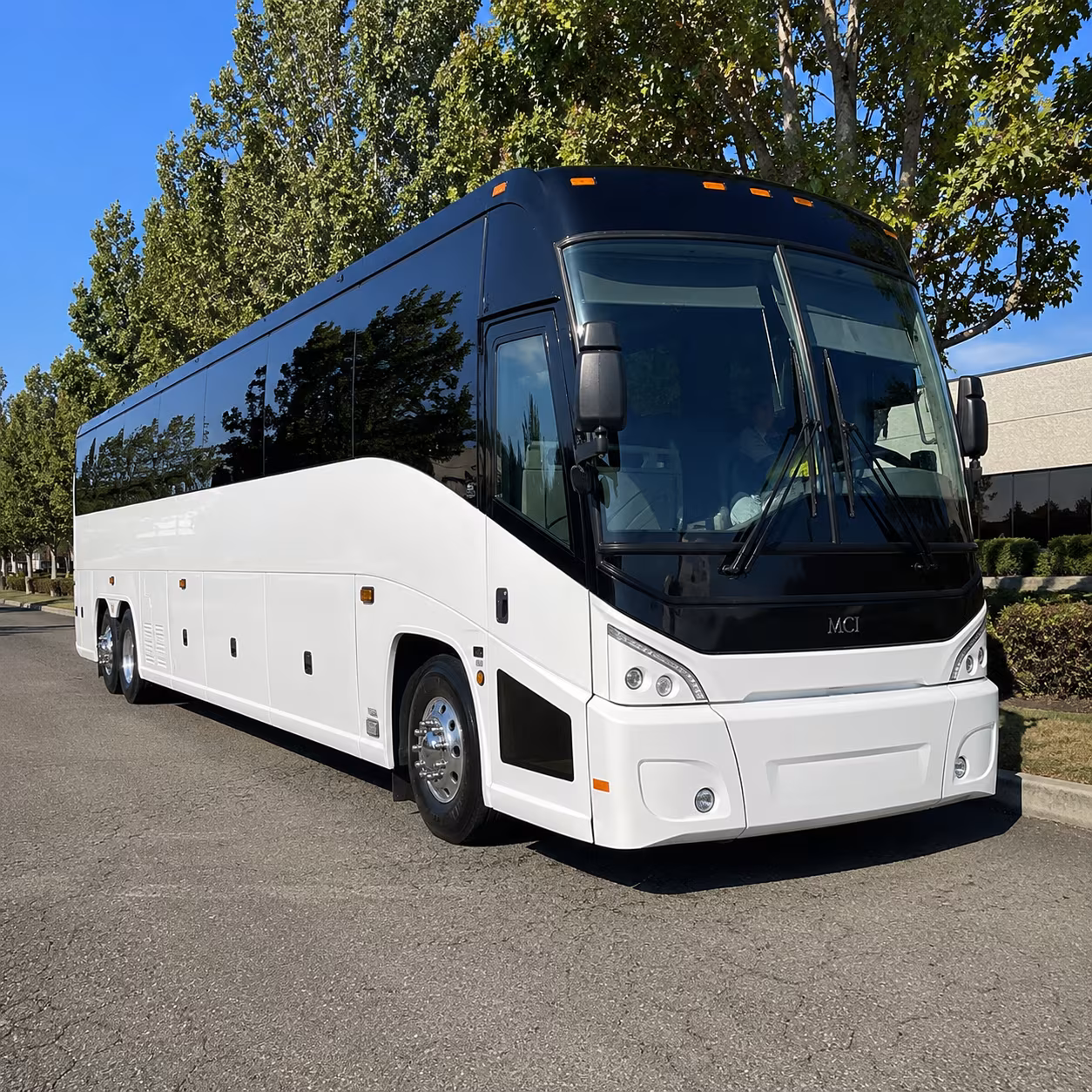 lubbock 56 passenger charter bus
