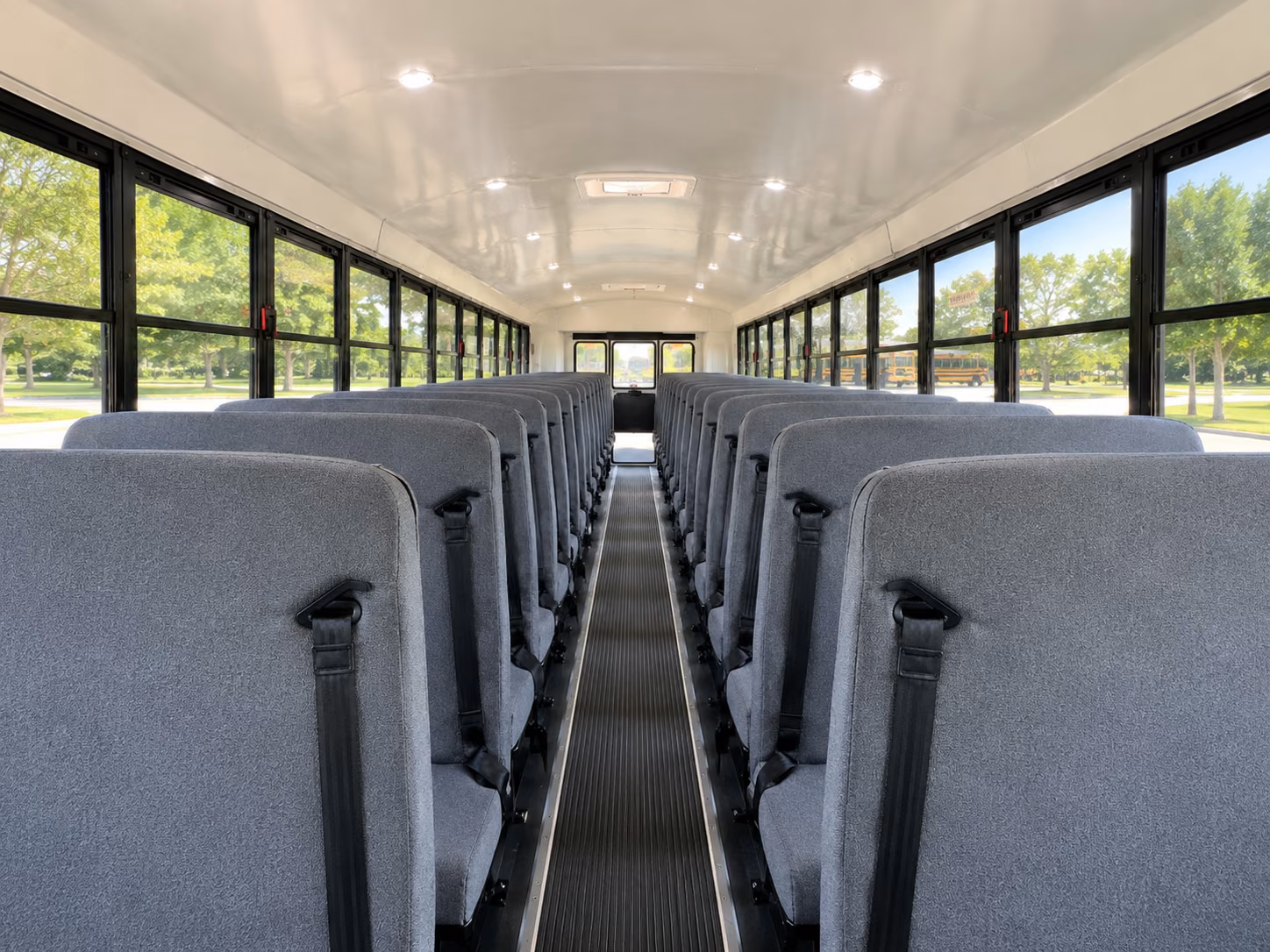 lubbock school bus inside