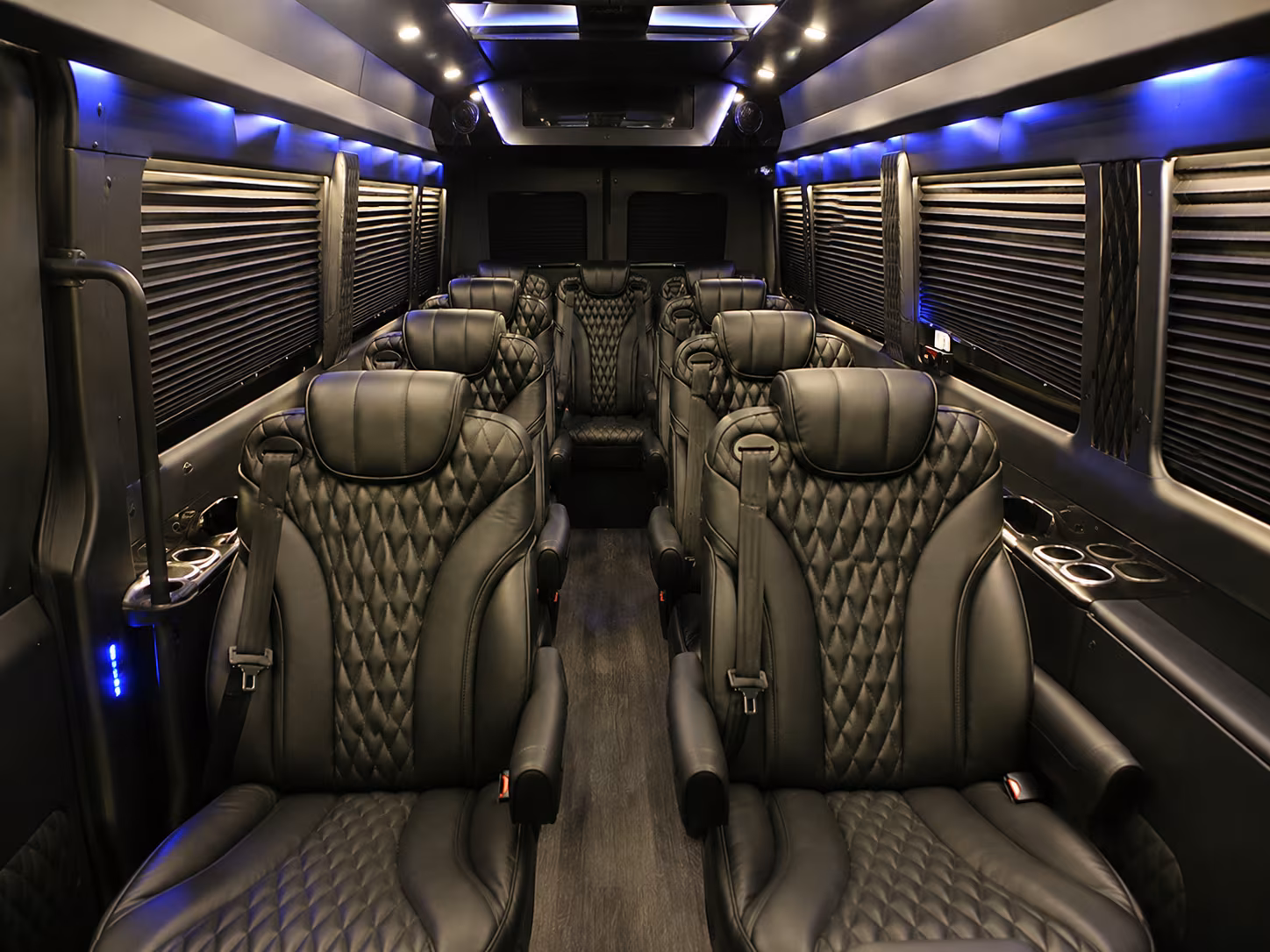 lubbock sprinter van with driver inside