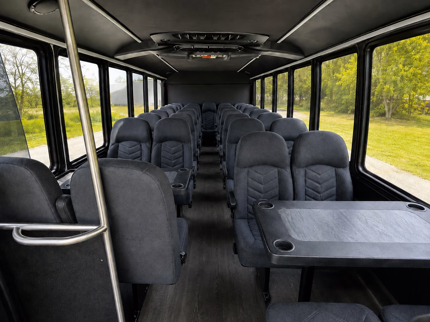 shuttle buses for lubbock wedding guests between hotels and venues
